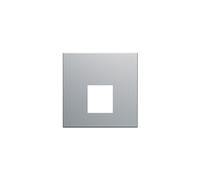 Enjo prise RJ45 2M titane - APPAREILLAGE MURAL GALLERY HAGER WXD202T