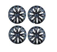 Enjoliveur Roue Jantes Lot 4 Enjoliveurs Roue 19 Pouces pour Tesla pour Model pour Y 2018-2024, Couvercle Roue De Remplacement, Couvercle De Jante Complet, Accessoires(4PCS Bright Black)