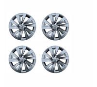 Enjoliveur Roue Jantes Lot 4 Enjoliveurs Roue De 19 Pouces pour Tesla, pour Model pour Y, pour Juniper, Accessoires Remplacement pour Jantes Complètes(Gun Grey)