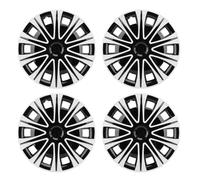 Enjoliveur Roue Jantes Lot De 4 Enjoliveurs De Roue De 17 Pouces, Couvre-Jantes De Protection Universels Au Look Sportif