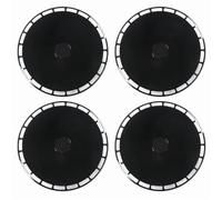 Enjoliveur Roue Jantes Lot De 4 Enjoliveurs De Roue De Rechange pour Tesla pour Model pour Y/pour S/pour X, 19/20 Pouces, Accessoires 2024(Black-19-20 inch)