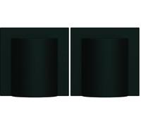 enjoliveur - sortie de cable - night - hager gallery wxd155n (Lot de 2)