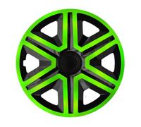 Enjoliveur Universel 14" NRM Action Doublecolor Vert Noir 1 Pièce