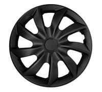 Enjoliveur universel 15 pouces NRM Quad noir mat 1 pièce