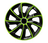 Enjoliveur universel 16'' NRM Stig Extra noir vert 1 pièce