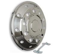 Enjoliveur universel 22,5" - bombé - pour essieu avant de camion