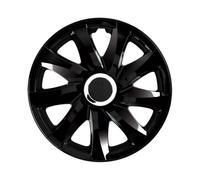 Enjoliveurs de roues 14 " laqué noir lot de 4 pi?ces NRM Drift