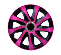 Enjoliveurs 15" noir rose roues Drift Extra NRM