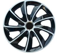 Lot de 4 enjoliveurs STIG Extra Noir/Blanc 16"