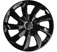 Enjoliveurs 17 pouces laqués noir NRM STIG 4 pièces