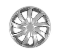 Enjoliveurs 17 pouces 4 pi?ces NRM QUAD SILVER argent