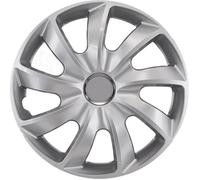 NRM Enjoliveurs Universels STIG Argent 15", Set 4 pièces