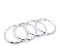 Enjoliveurs Bouches Compatible Avec A1 S1 8X 2010 2011 2012 2013 2014 2015 2016 2017 2018 Anneau Décoratif De Sortie D'air Voiture Revêtement D'habillage Ventilation AC