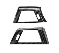Enjoliveurs De Grilles D'aération Latérales Climatisation 2 Pièces Style Fibre Carbone, Pour Série 4 F32/F33 2013-2019