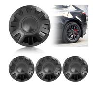 Enjoliveurs de moyeux pour centre de roue Tesla Model 3 Highland 2024, lot de 4 enjoliveurs de roue imperméables, anti-poussière, antirouille, emblèmes