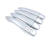 Enjoliveurs De Poignées Porte Extérieures Pour Nissan Pour X-Trail T32 (2014-2020) Poignées Porte Extérieure(Argent,1 bouton)