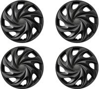 Enjoliveurs de roue, 15 pouces, style Tornado noir, jeu de 4, 15in style Tornado