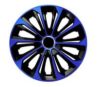 Enjoliveurs de roue - set complet de 4 pièces - NRM Extra Strong - bleu/noir - 15""
