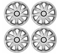 Enjoliveurs de roue - set complet de 4 pièces - NRM Kando - argent - 16""