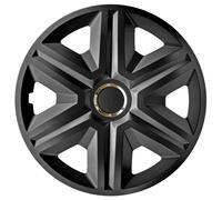 Enjoliveurs de roue universel 16 " FAST graphite 4pcs