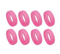 Enjoliveurs De Roue Valise, Housses Protection Bagage Couvre-roues Colorés En Silicone Pour Bagages, Muets Résistants Aux Chocs, 8 Pièces, La Plupart, Pink, Se référer à la description, Se référer à
