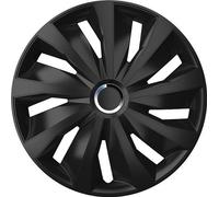 Enjoliveurs de roues 14" GRIP PRO BLACK (set)