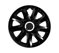 Enjoliveurs de roues 14 " laqué noir lot de 4 pi?ces NRM Drift