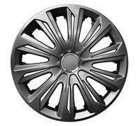 Enjoliveurs de roues 15" couleur graphite laqué lot de 4 pièces STRONG