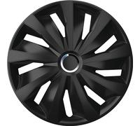Enjoliveurs de roues 16" GRIP PRO BLACK (set)