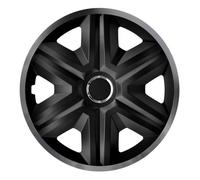 Enjoliveurs de roues 16"" noir graphite FAST LUX NRM