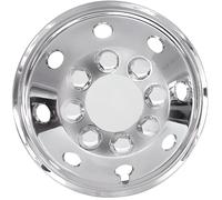 Enjoliveurs de Roues - Carpoint - 2210205 - 14 pouces - 4 pièces - Chrome Bombées