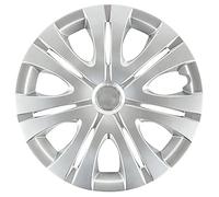 Enjoliveurs, Enjoliveur Universel décoratif for pneus 14/15 Pouces - Accessoires de Remplacement Tendance(Silver,15 inches)