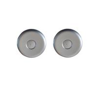 Enjoliveurs Garniture Capuchon moyeu Central de Roue Avant 2 pièces pour Ford pour Transit pour Mk6 pour Mk7 pour Mk8 YC151130DD 4067090 Jeu d'enjoliveurs(2pcs)