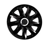 Enjoliveurs de roues 15 " laqué noir lot de 4 pi?ces NRM Drift