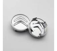 Enjoliveurs pour Citroen GS Break 1971 1972 73 74 75 76 77 78 79, Logo du Moyeu Enjoliveurs Noirs Accessoire Voiture,Silver