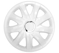 Enjoliveurs universels 13'' NRM Drift blancs, lot de 4 pièces