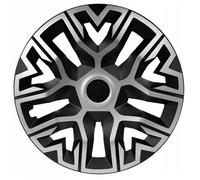 NRM The Best Bicolor 14'' Enjoliveurs Argent Noir - 4 pièces