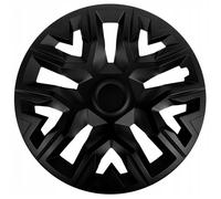Enjoliveurs universels 14'' NRM The Best noir mat 4 pièces