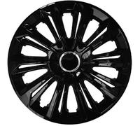 Enjoliveurs universels 15"" Strong black laqué 4 pièces