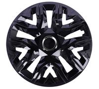 Enjoliveurs universels 16'' NRM Perfecto noir laqué 4 pièces