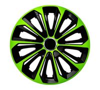 Enjoliveurs Universels 16 Pouces Extra Forts Vert Noir NRM