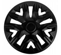 Enjoliveurs Universels 16 pouces The Best 4 pièces noir mat