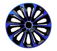 Enjoliveurs Universels NRM Extra Strong 15 pouces bleu noir kit 4 pièces