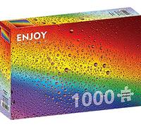 ENJOY-1296 Puzzle Gouttes arc-en-ciel 1000 pièces