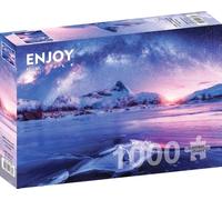 ENJOY-1374 - Milky Way Over Lofoten Island, Norway, puzzle, 1000 pièces