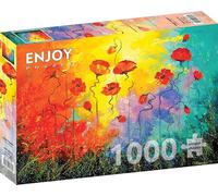 ENJOY Puzzle Magic Poppies 1000 Teile