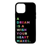 Enjoy A Dream is A Wish Your Heart Makes Cool Quotes Graphic Coque pour iPhone 12 Mini