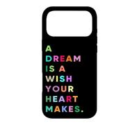 Enjoy A Dream is A Wish Your Heart Makes Cool Quotes Graphic Coque pour iPhone 17 Pro Max