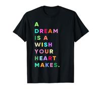 Enjoy A Dream is A Wish Your Heart Makes Cool Quotes Graphic T-Shirt Graphique avec Valeur
