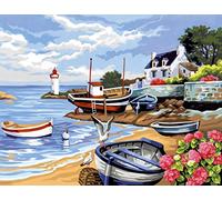 Peinture au numéro - Initiés : Rivage breton